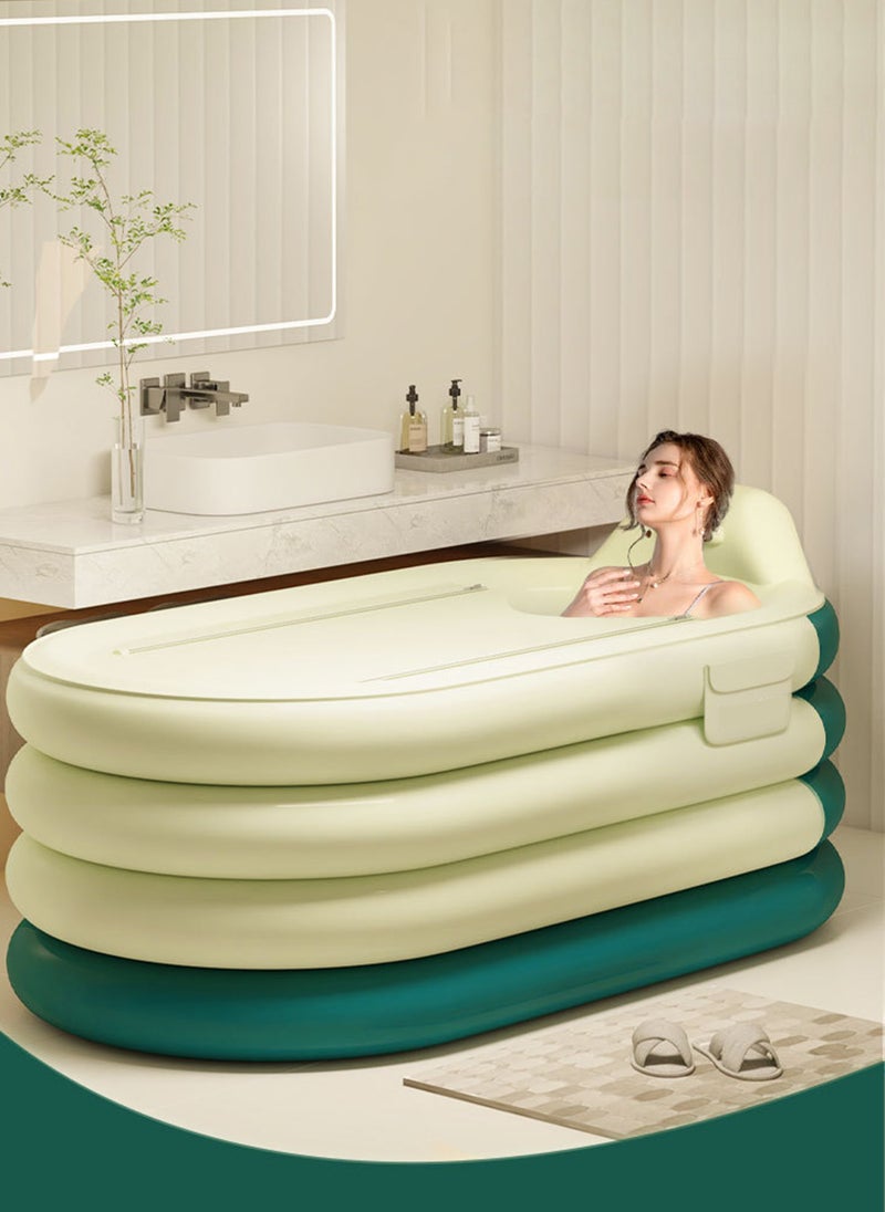 Sharpdo Bathtub Adult Bathroom Bathtub Household Bathtub Bath Set For Shower Stall  - Image 1