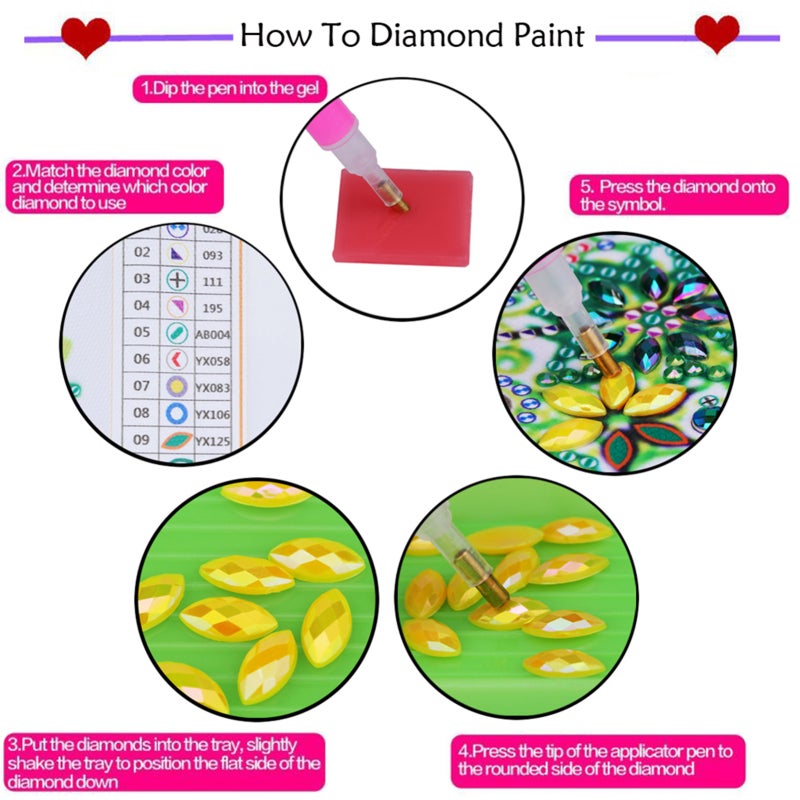 Diamond Painting 150x150mm Cute Animals Pattern - Simple Operation Full Drill Diamond Embroidery for Home Desktop Decor Children Gift - Image 2