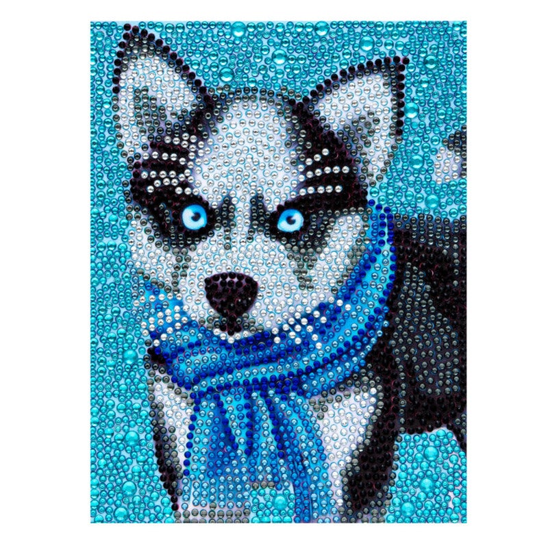 Diamond Painting 150x150mm Cute Animals Pattern - Simple Operation Full Drill Diamond Embroidery for Home Desktop Decor Children Gift - Image 1