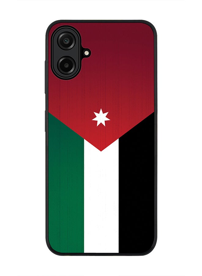 Stylizedd For Samsung Galaxy A07 4G Case,Slim fit Camera Protection, Shockproof Thin Phone cover  - Flag Of Jordan