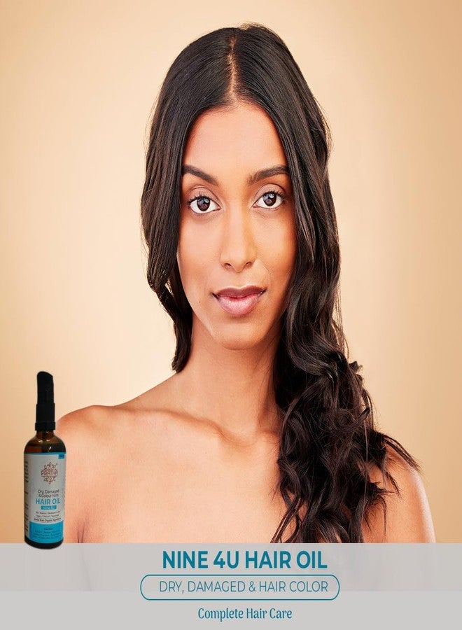 Pratha Hair Oil - Nine 4U (Dry, Damaged & Colour Hair)- 100 ml - Image 5