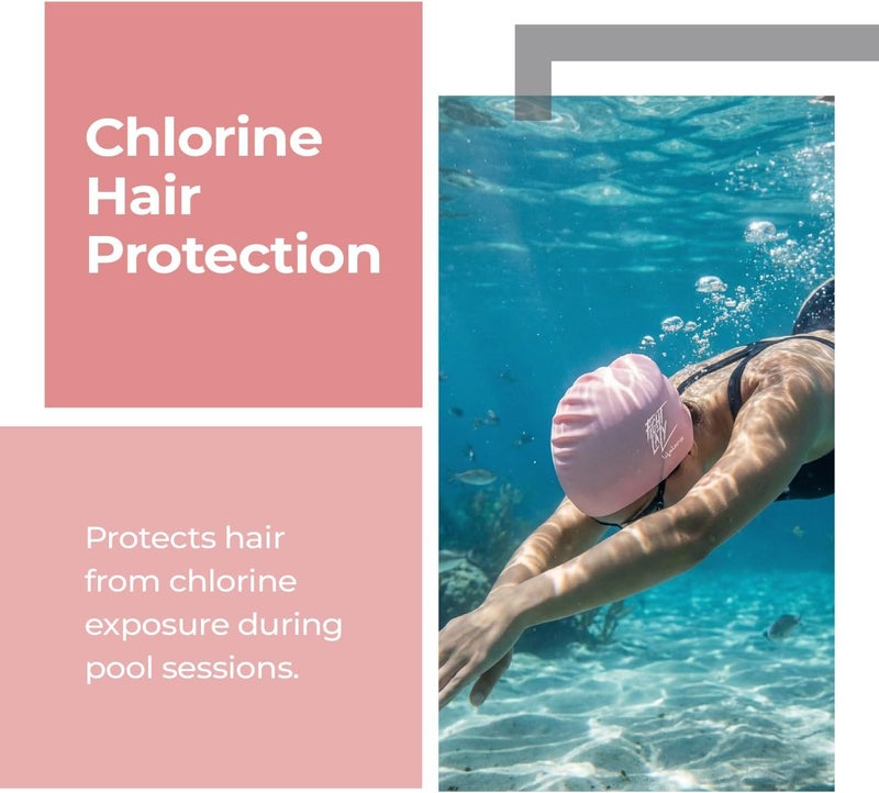 Lifelong Swimming Cap for Men & Women- Swim Hair Caps for Short Hair - Image 5