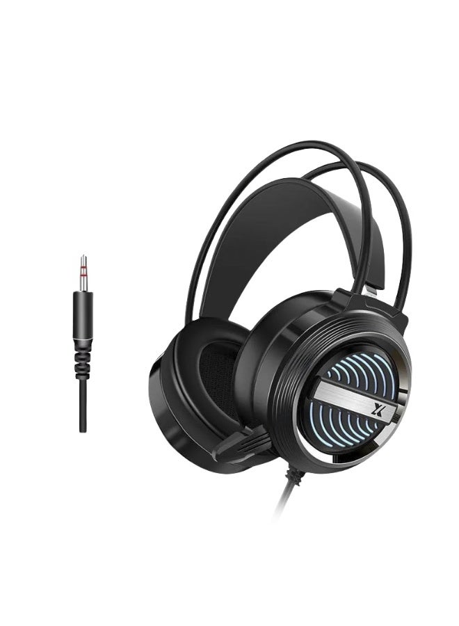 KUYING New Computer Head Mounted Wired E-Sports Gaming Headset With Microphone 