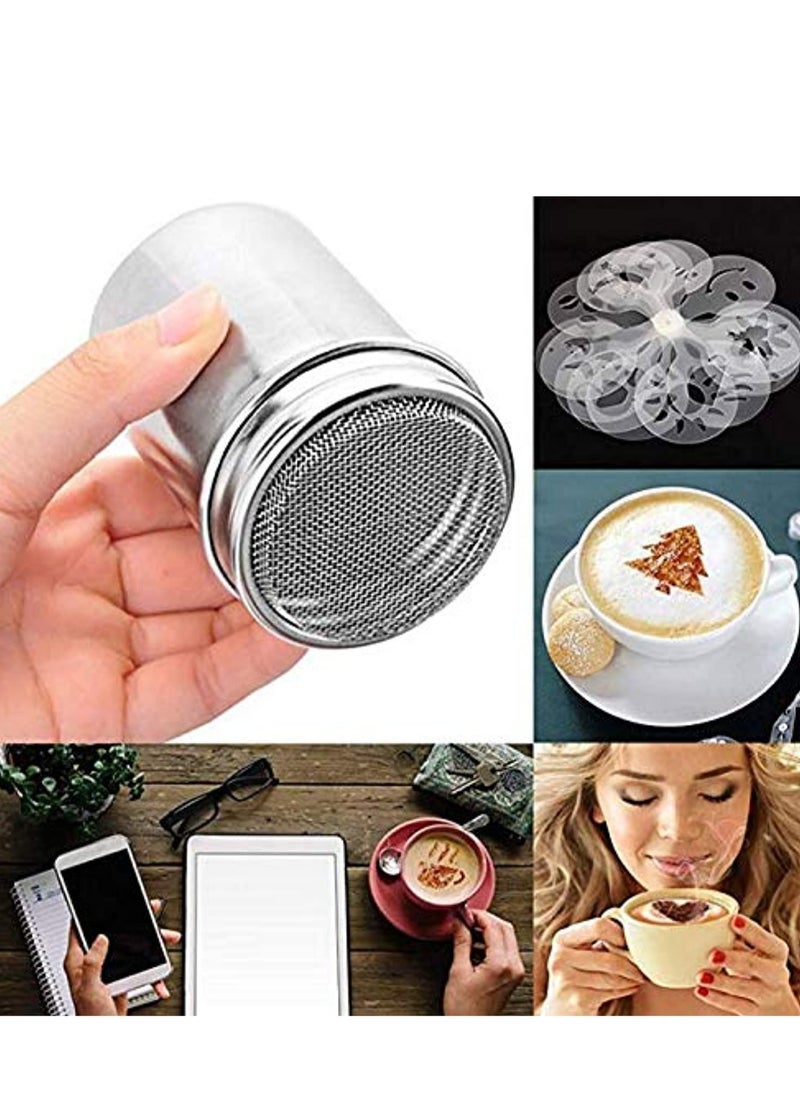 Cool Baby Stainless Steel Chocolate Shaker Icing Sugar Powder Cocoa Flour Coffee Sifter Cooking Tools  - Image 2