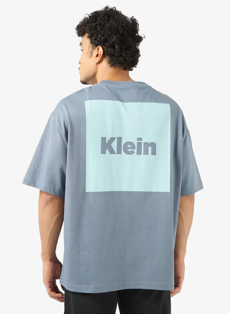 Calvin Klein Jeans Logo Box Graphic Relaxed T-Shirt