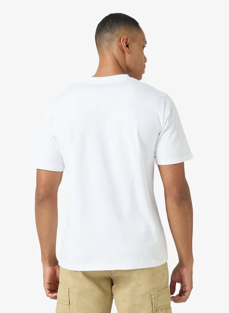 JACK & JONES Logo Regular Fit Crew Neck T-Shirt