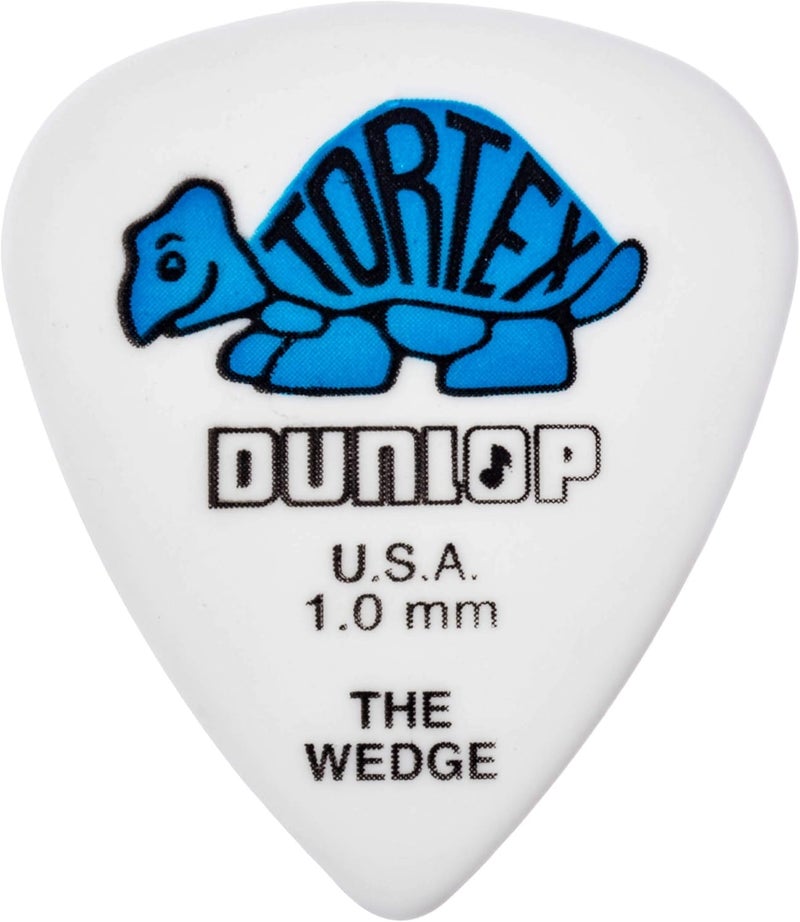 Jim Dunlop Tortex Wedge Guitar Pick - 1.0mm (Pack of 12) - Image 1