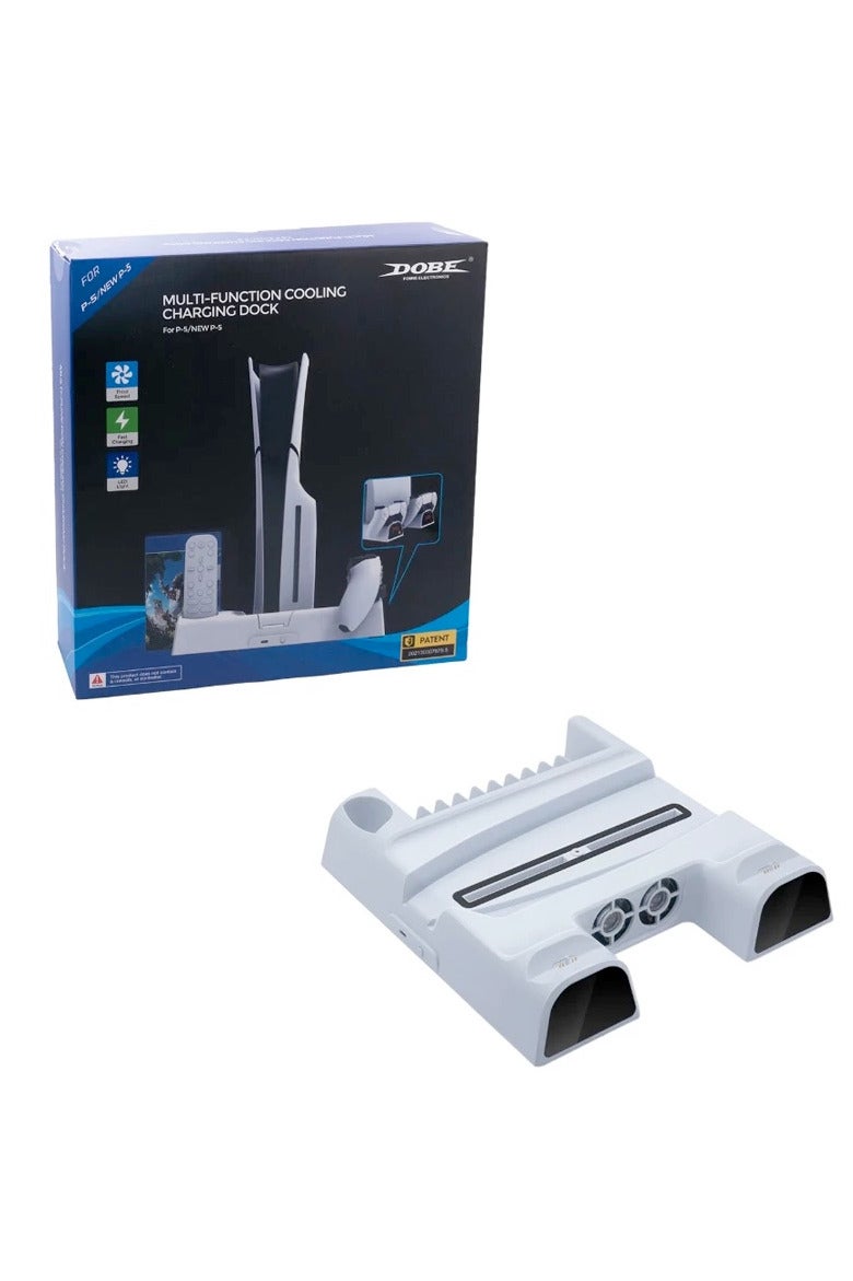 DOBE PS5 Slim Multi-Function cooling charging dock - Image 1