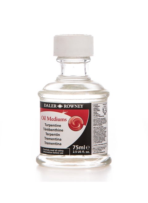 Turpentine Medium For Oil Paint 75ml Content