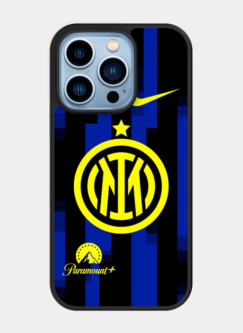 بكسلات كفر ايفون 13 برو انتر ميلان ازرق - Image 1