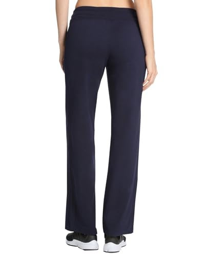 Danskin Womens Straight Pants, Midnight Navy, Medium US - Image 2