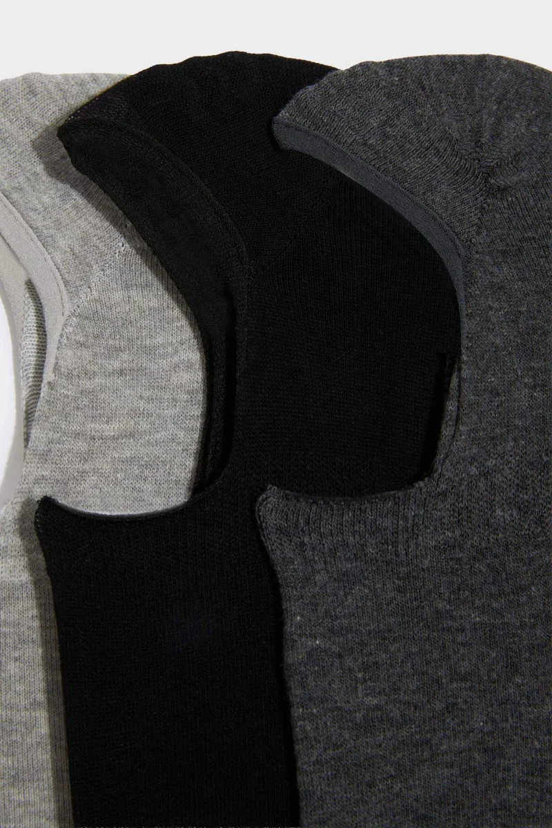 ديفاكتو Men's Cotton 3-pack Ballet Socks