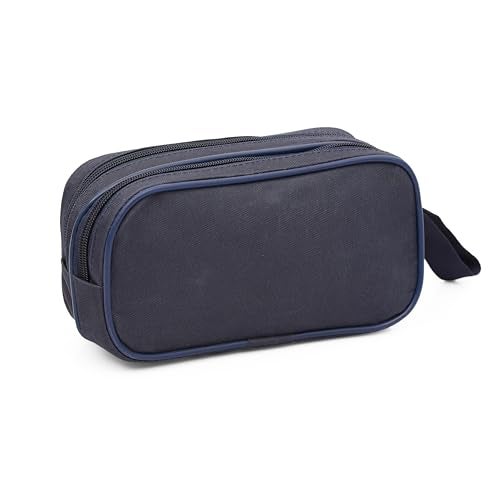 BB BACKBENCHERS Unisex Polyester Toiletry Bag – Water-Resistant Travel Organizer for Toiletries, Shaving Kit, Makeup & Accessories (Blue) - Image 5