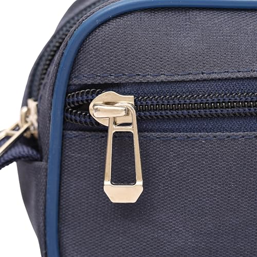 BB BACKBENCHERS Unisex Polyester Toiletry Bag – Water-Resistant Travel Organizer for Toiletries, Shaving Kit, Makeup & Accessories (Blue) - Image 3