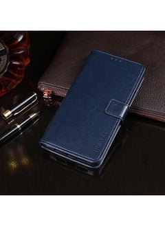 IDEWEI Case For HTC Desire 20+ Crazy Horse Texture Horizontal Flip Leather Case with Holder & Card Slots & Wallet  - Image 1