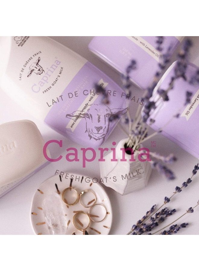 Caprina by Canus Amazing Body Wash, Lavender Oil, 16.9 oz, With Fresh Canadian Goat Milk, Gentle Soap, Moisturizing, Vitamin A, B2, B3, & More, 16.9 Fl oz - Image 3