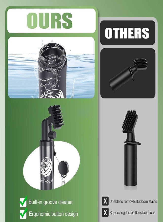 Vetance Pro Golf Club Cleaner - 4oz Water Bottle with Groove Cleaner and Retainer Clip, Durable Nylon Bristles for Easy Cleaning, Ergonomic Button Design, Golf Gifts for Men & Essential Accessories - Image 5