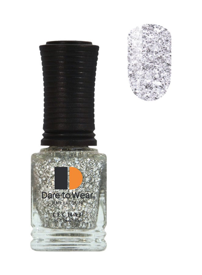 Lechat Nail Polish Super Shine Long Wear Lacquer Quick Drying Nail Color Resists Chips Fading Lasts Up To 3 Weeks Precise Application In One Stroke Nail Paint  Titanium Dw134