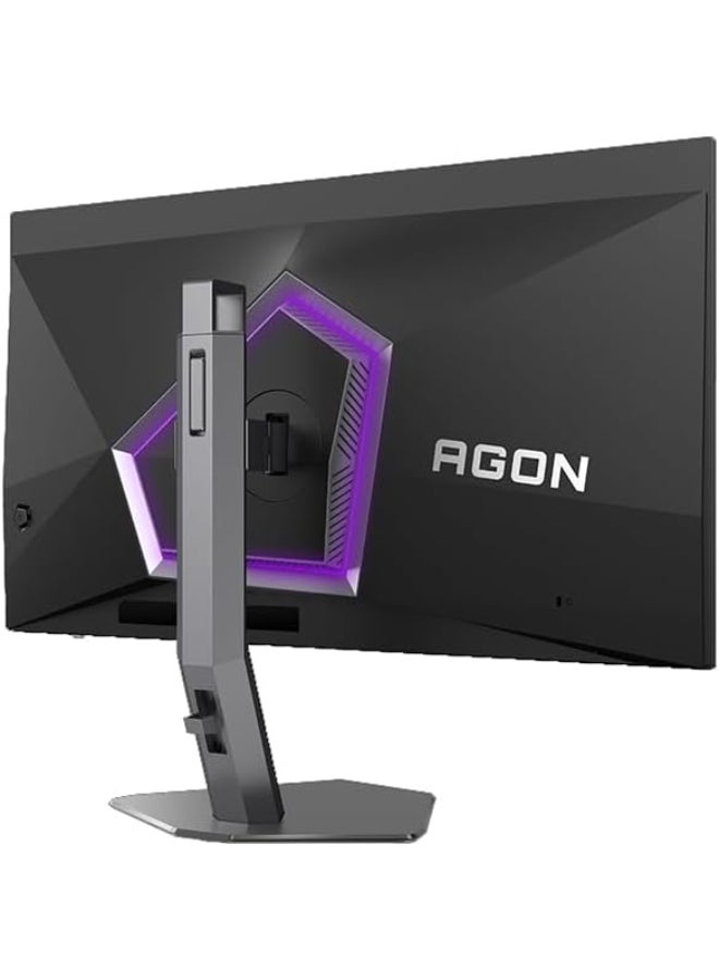 AOC [AG326UZD] AOC AGON AG326UZD Gaming Monitor 31.5-inch 4k Ultra HD 3840x2160, QD-OLED Panel Type, 240Hz Refresh Rate, 0.03ms Response Time, HDMI 2.1 Port, Speakers 8W×2, Adjustable Stand - Black & Grey Black - Image 2