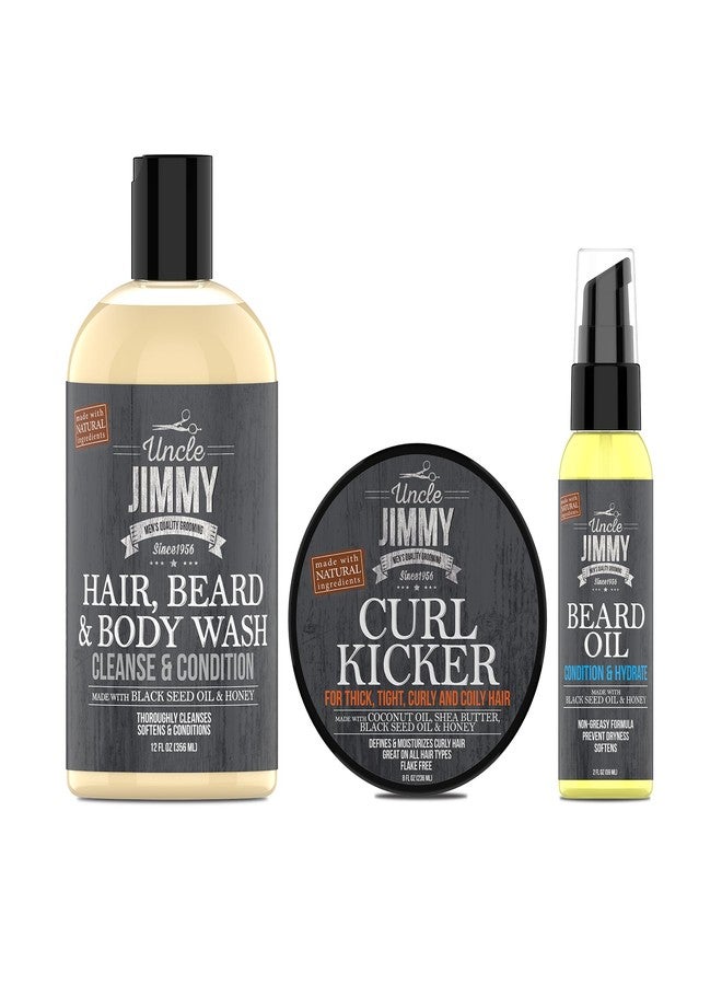 Uncle Jimmy Curl Hair Kit - Regimen - Image 1