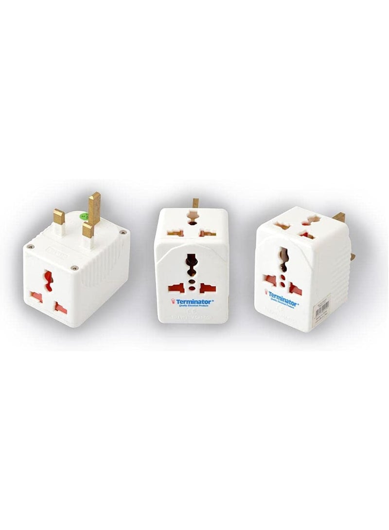 Terminator Terminator Power Adapter 3 Way Universal Sockets (TMA 313)  - Image 1