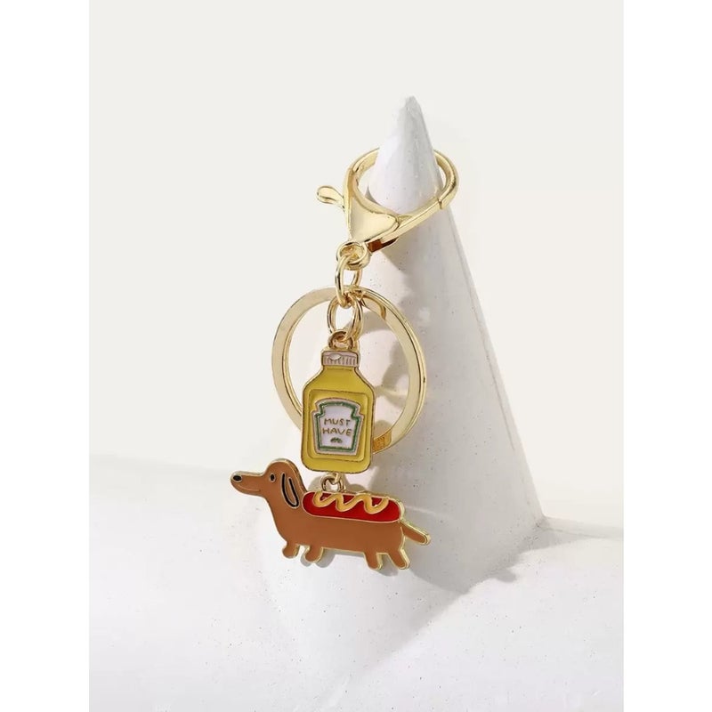 Cute Fashion Keychain Pendant Car Accessories Bag Charm School Goth Y2k Gifts For Mother, Father, Graduation, And  Teacher - Image 2
