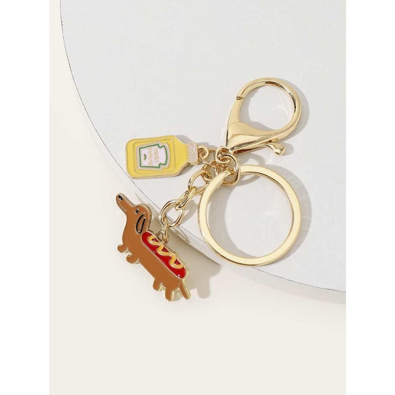 Cute Fashion Keychain Pendant Car Accessories Bag Charm School Goth Y2k Gifts For Mother, Father, Graduation, And  Teacher - Image 1