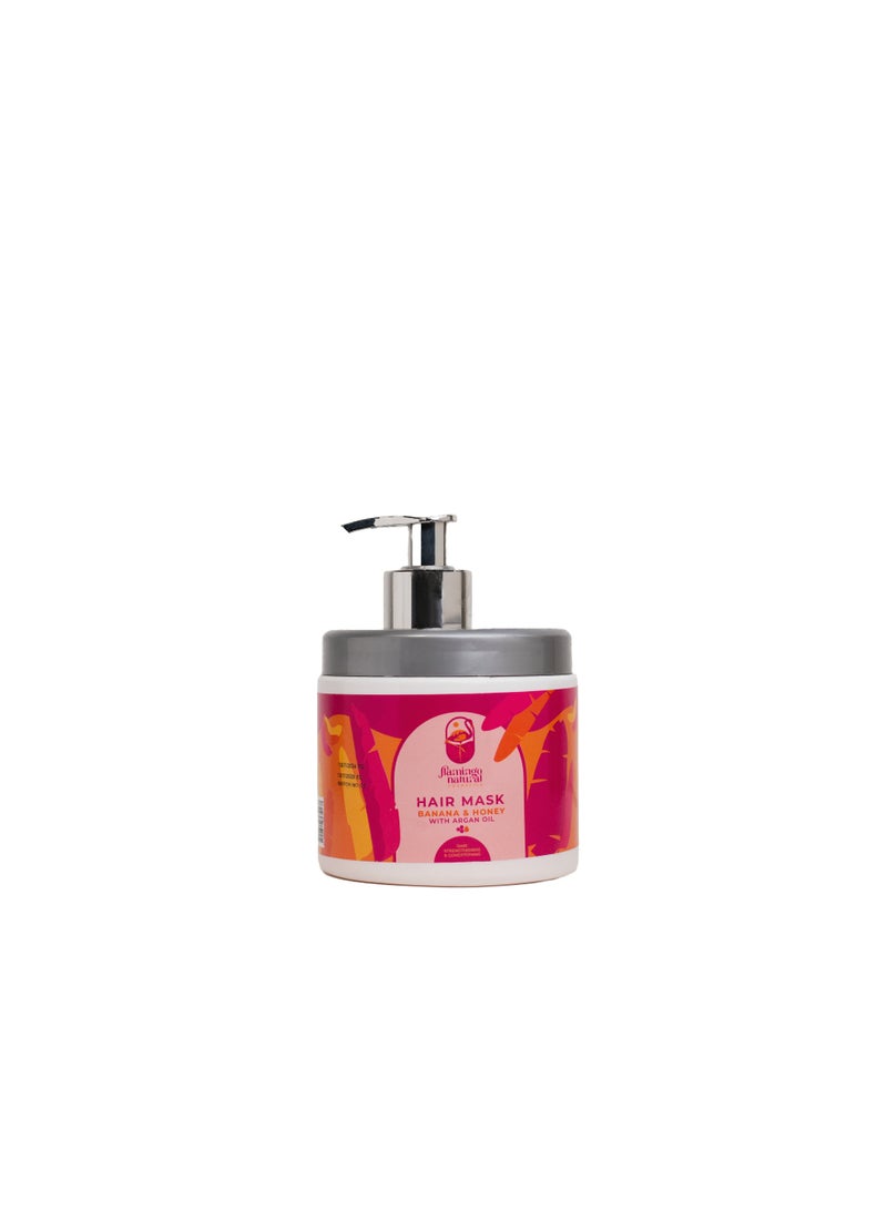 Flamingo Argan Banana & Honey Hair Mask