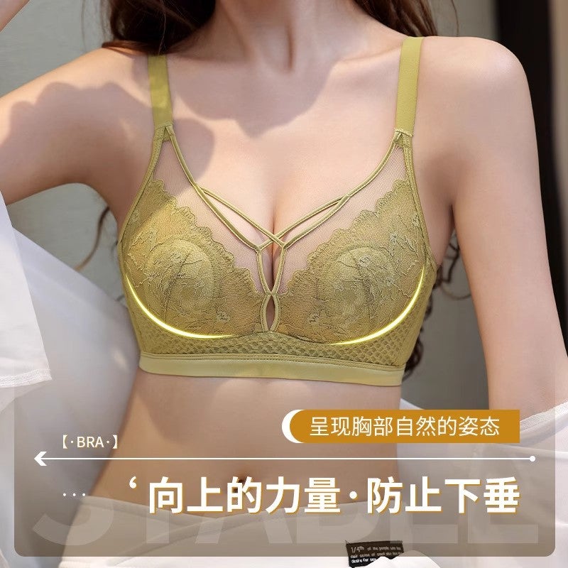 CME Plus Size Rabbit Ear Bra for Women, Ultra Thin, Full Coverage, Minimizes Bust, Lifts and Shapes, Non-Wired - Image 3