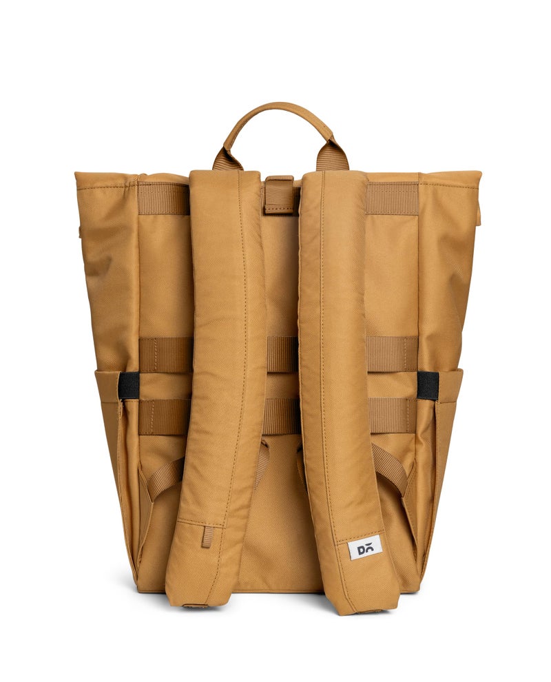 DailyObjects PET Amber Miles Roll Top Backpack (17L) for Office & Daily Use| 100% Recycled | Shoulder Travel Bag | Fits any Laptop Upto 14 Inch | Multifunctional Adjustable Straps & G-Hook closure - Image 2