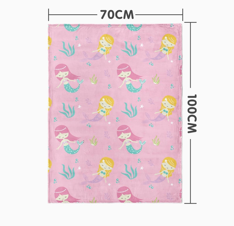 1ST STEP All Season Baby Blanket (Mermaid, 70 X 100 cms) - Image 2