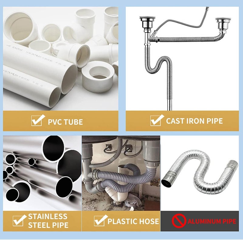 klarako Pipe Dredge Deodorant, Powerful Sink Drain, Bubble Bombs Drain Cleaner, Sewer Toilet Dredge Powder, Ultimate Sink & Drainage Cleaner, Kitchen Toilet Pipeline Quick Cleaning Tool - Image 4