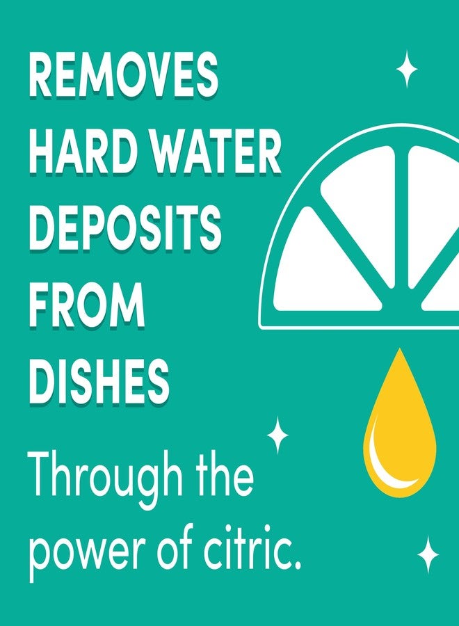 Lemi Shine - Shine + Dry Natural Dishwasher Rinse Aid, Hard Water Stain Remover (1 Pack - 25.35 oz) - Image 3