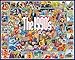 White Mountain 1000 Piece Jigsaw Puzzle Nostalgic Vintage Collage Puzzles with Large Pieces Gift for Adults and Family 24x30  1990s - Image 4