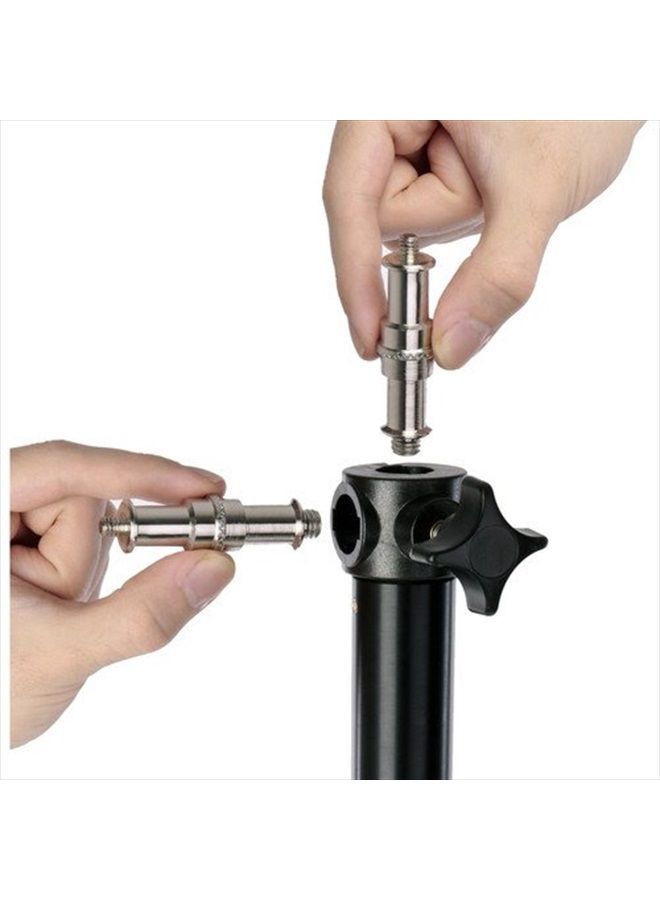 Impact حامل إضاءة ثقيل الوزن مزود بوسادة هوائية (أسود، 9.5') - Image 5