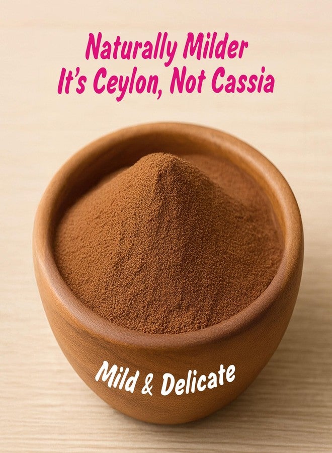 Spice Profile USDA Organic Ceylon Cinnamon Powder, Lab Tested for Heavy Metals, Resealable 4oz Pouch, Dalchini, Canela de Ceilán - Image 3