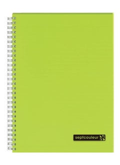 Maruman 80-Sheet Septcouleur Notebook A6 Size Green  - Image 1