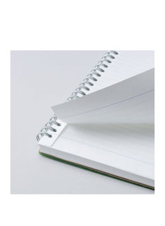 Maruman 80-Sheet Septcouleur Notebook A6 Size Green  - Image 3
