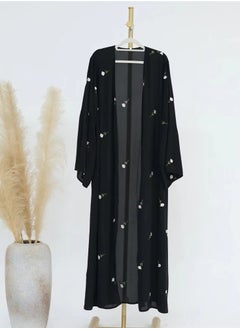 Flower-Embroidered Black Abaya with White Inner & Sheila – Full Set - pzsku/ZF7F556C565B40FBE0323Z/45/_/1737209945/992fb21f-c192-4b8e-9bd4-b5fa383a9217