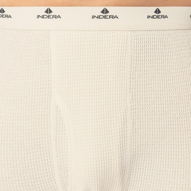 Indera Heavyweight Cotton Waffle Long Johns Thermal Underwear for Men - Image 3