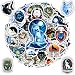 BETANAS 100 Pcs Wolf Stickers Pack Magic Animals Sticker Vinyl Cute Moon Mystic Family Wolves Car Decals Laptop Decor Water Bottles Scrapbook Hard Hat Gift for Unisex Adults Teen Men Women - Image 2
