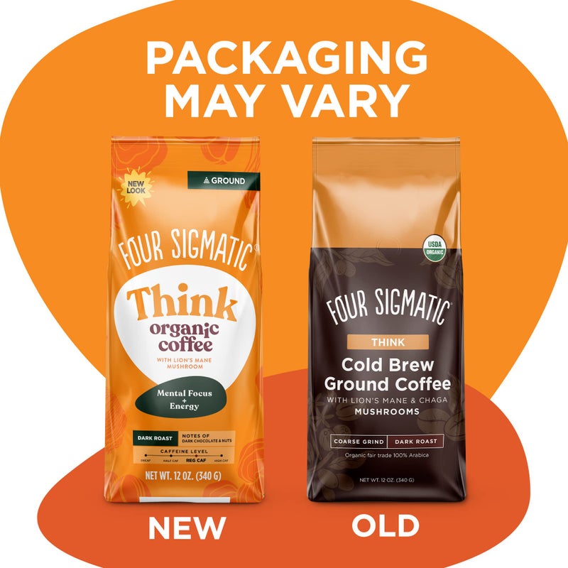 Four Sigmatic Organic Lion's Mane Ground Coffee, 10 OZ - Image 2