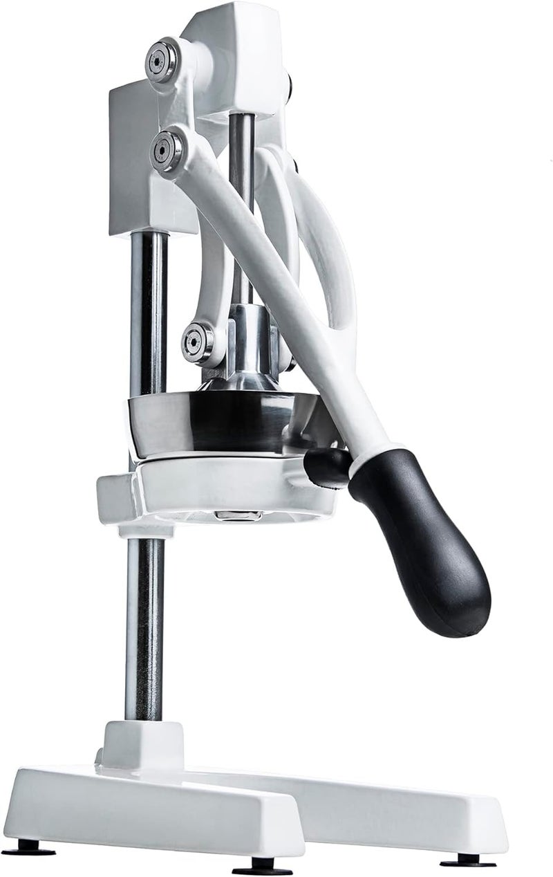 SWET Hand Press Juicer Machine Manual Orange Juicer and Professional Citrus Juicer for Orange Juice Pom Lime Lemon Juice Commercial Lemon Squeezer and Orange Crusher Easy to CleanWHITE  - Image 2