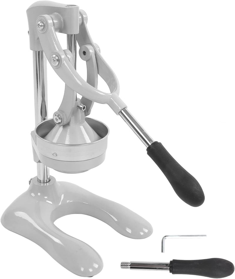 SWET Hand Press Juicer Machine Manual Orange Juicer and Professional Citrus Juicer for Orange Juice Pom Lime Lemon Juice Commercial Lemon Squeezer and Orange Crusher Easy to CleanWHITE  - Image 1