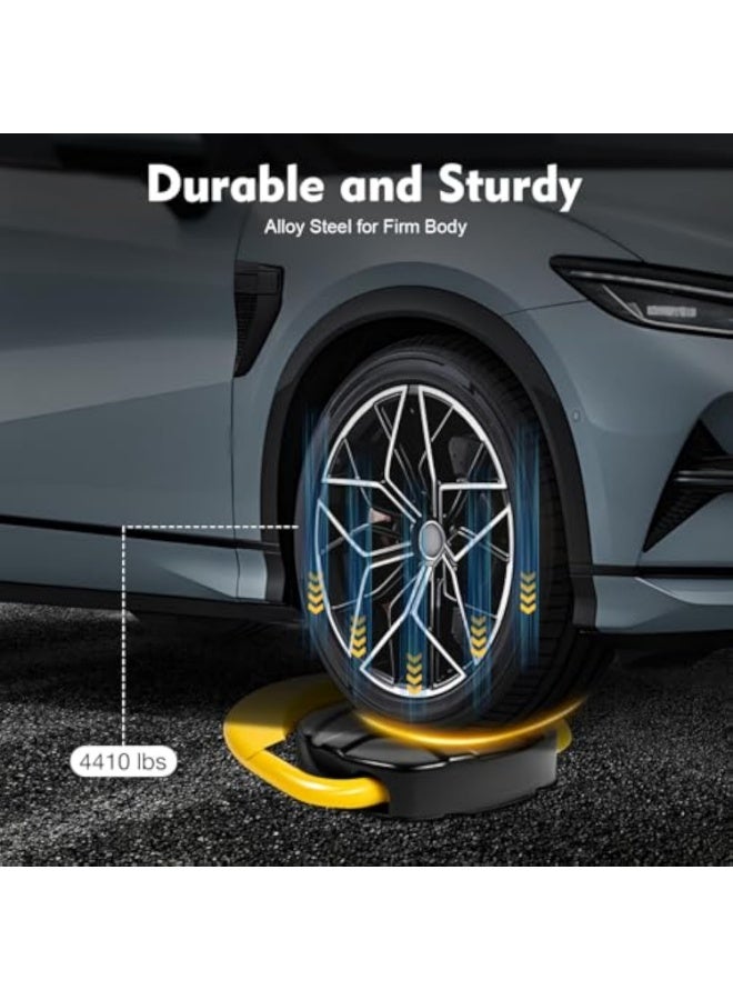 MEDNEST Solar Parking Barrier Device | 45cm High | 2 Remote Controls | Parking Lock for Reserved Space | Outdoor Use - Image 3