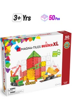 MAGNA-TILES Builder XL 50 Piece Set  - Image 1
