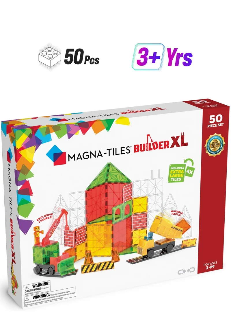 MAGNA-TILES Builder XL 50 Piece Set