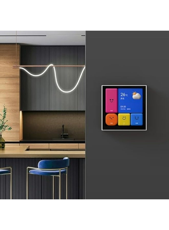 Aqara Panel Switch S100, 3-Gang Smart Touch Screen Switch, Wi-Fi Enabled, HomeKit Compatible, MP-K04D White - Image 5