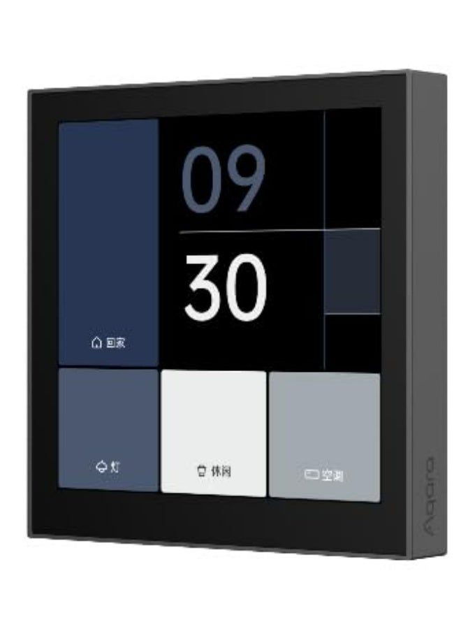 Aqara Panel Switch S100, 3-Gang Smart Touch Screen Switch, Wi-Fi Enabled, HomeKit Compatible, MP-K04D White - Image 2