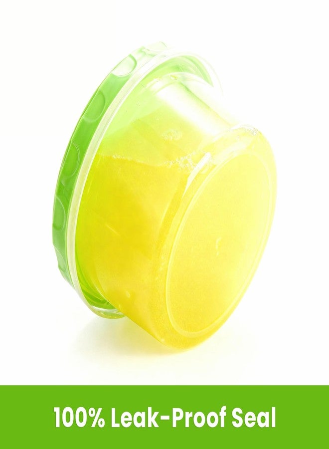 Elsjoy 36 Pack 8 oz Freezer Food Storage Container with Lid, Reusable Small Food Container Twist Top Plastic Condiment Cup, Leak Proof Deli Storage Containers, Freezer & Dishwasher Safe - Image 5
